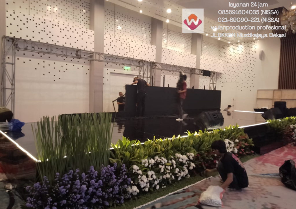 Jasa Dekorasi Bunga Fresh Panggung, Pernikahan, Ruangan Jakarta