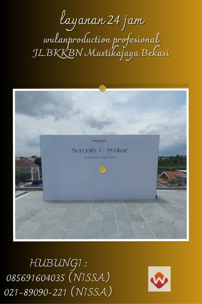 Rental Dan Produksi Backdrop Berkualitas Jakarta