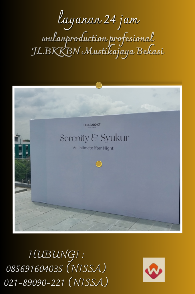 Rental Dan Produksi Backdrop Berkualitas Jakarta
