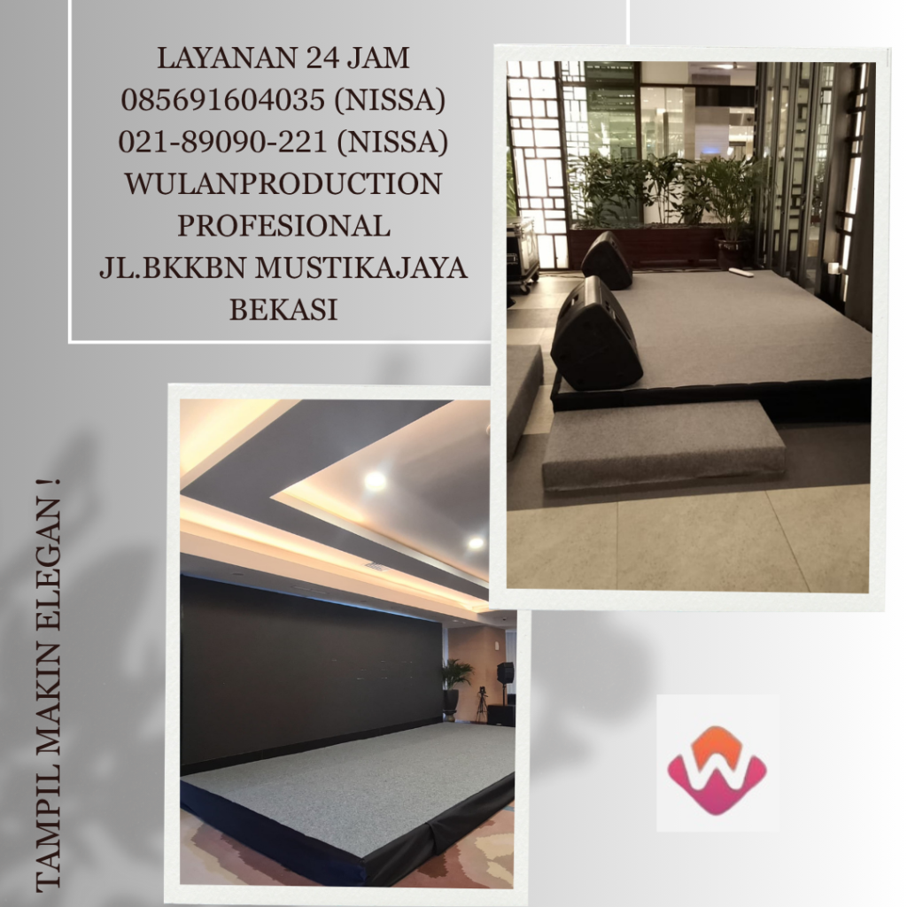 Rental Panggung Custom Melaminto Dan Multiplek Jakarta