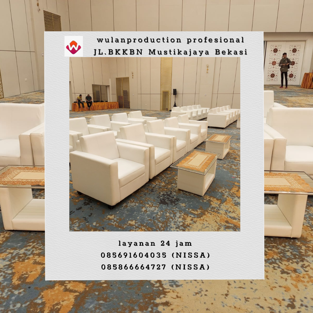 Rental Sofa VIP Type Studio Di Jakarta