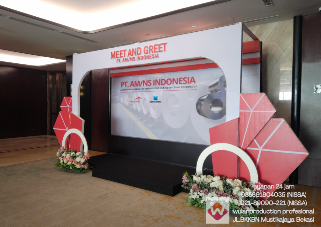 Sewa Frame Gate Dan stage Dekorasi Bunga Artificial Jakarta
