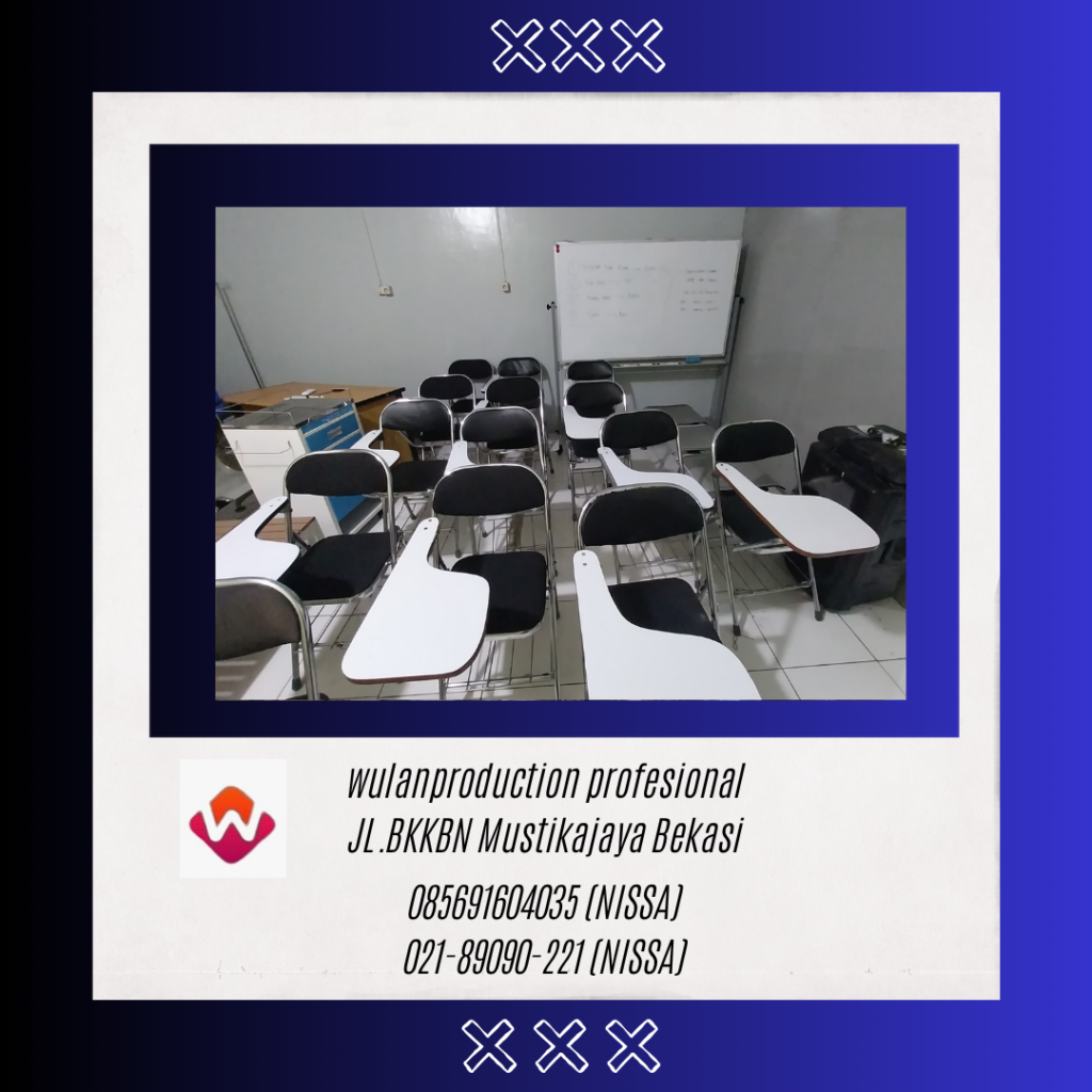 Sewa Kursi Kuliah Lipat Stainless Jakarta