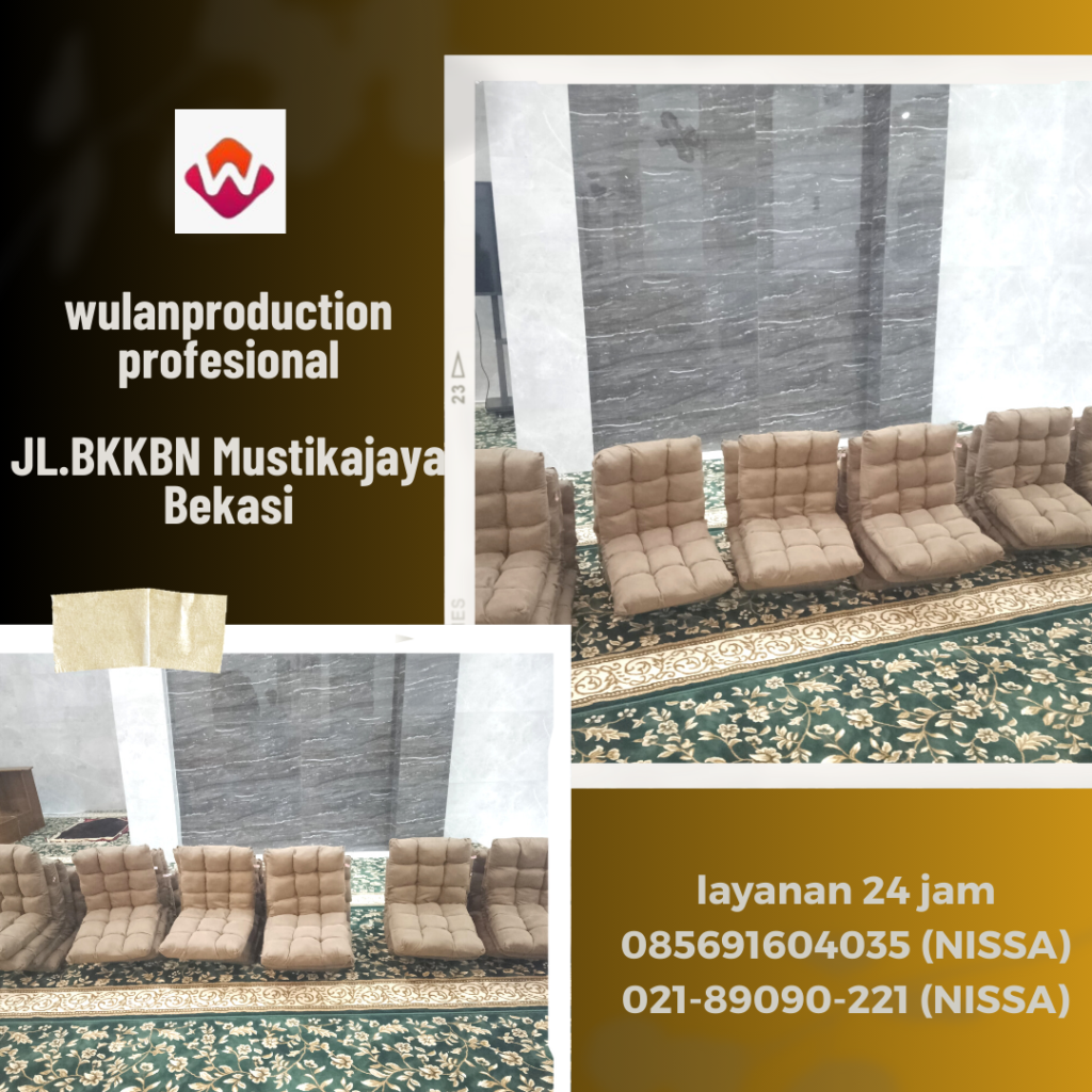 Sewa Kursi Lesehan Lipat Warna Cokelat Jagakarsa Jakarta Selatan