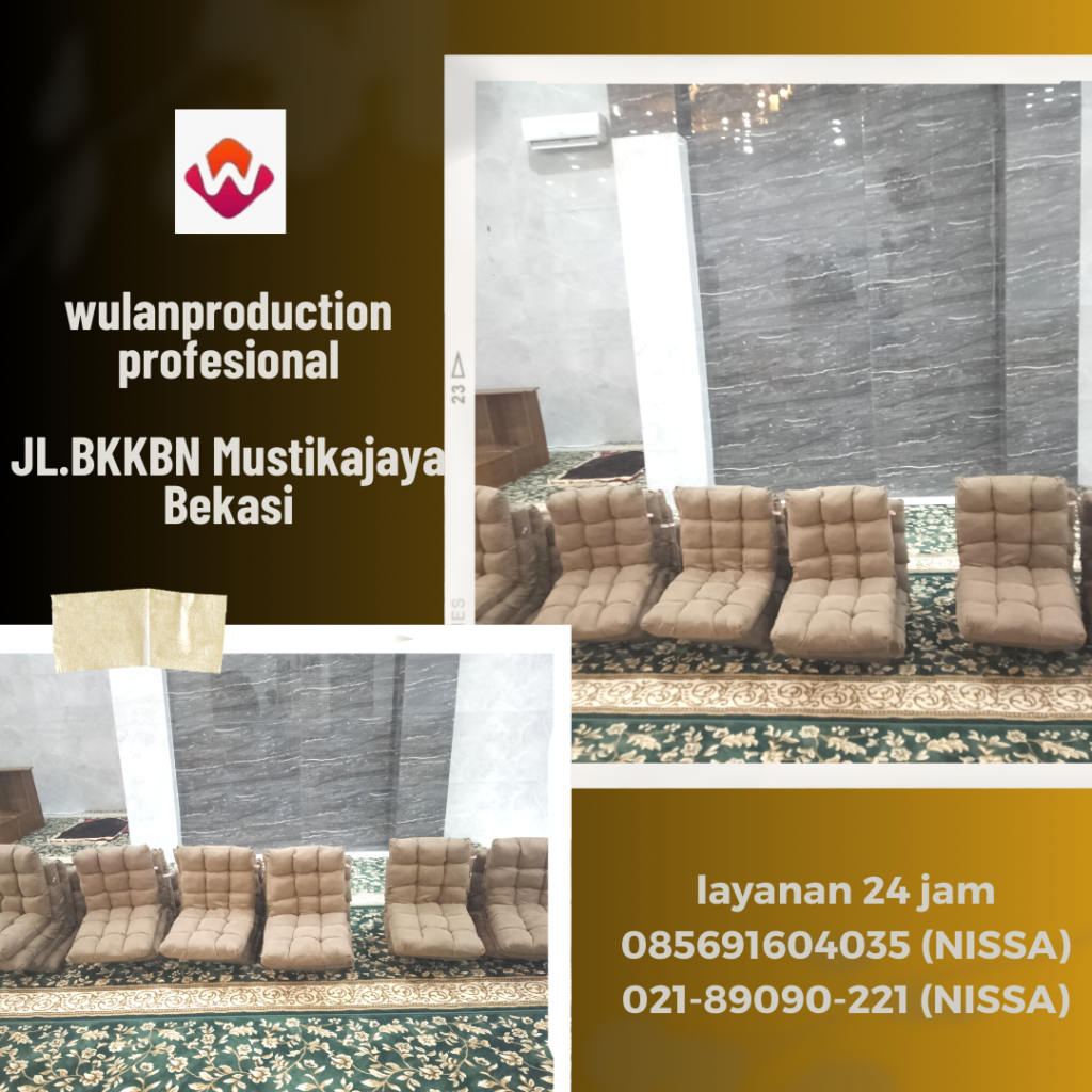Sewa Kursi Lesehan Lipat Warna Cokelat Jagakarsa Jakarta Selatan