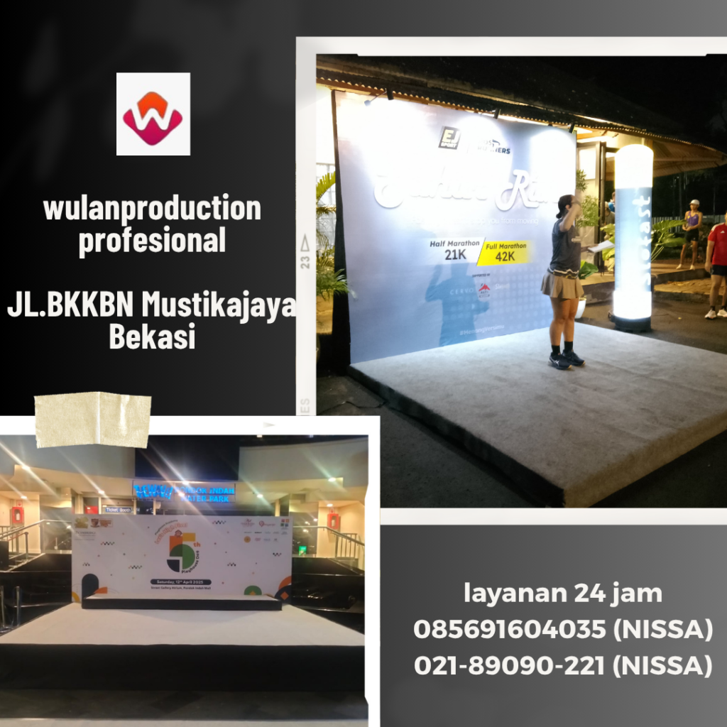 Jasa Sewa Backdrop Event HUT RI Jakarta