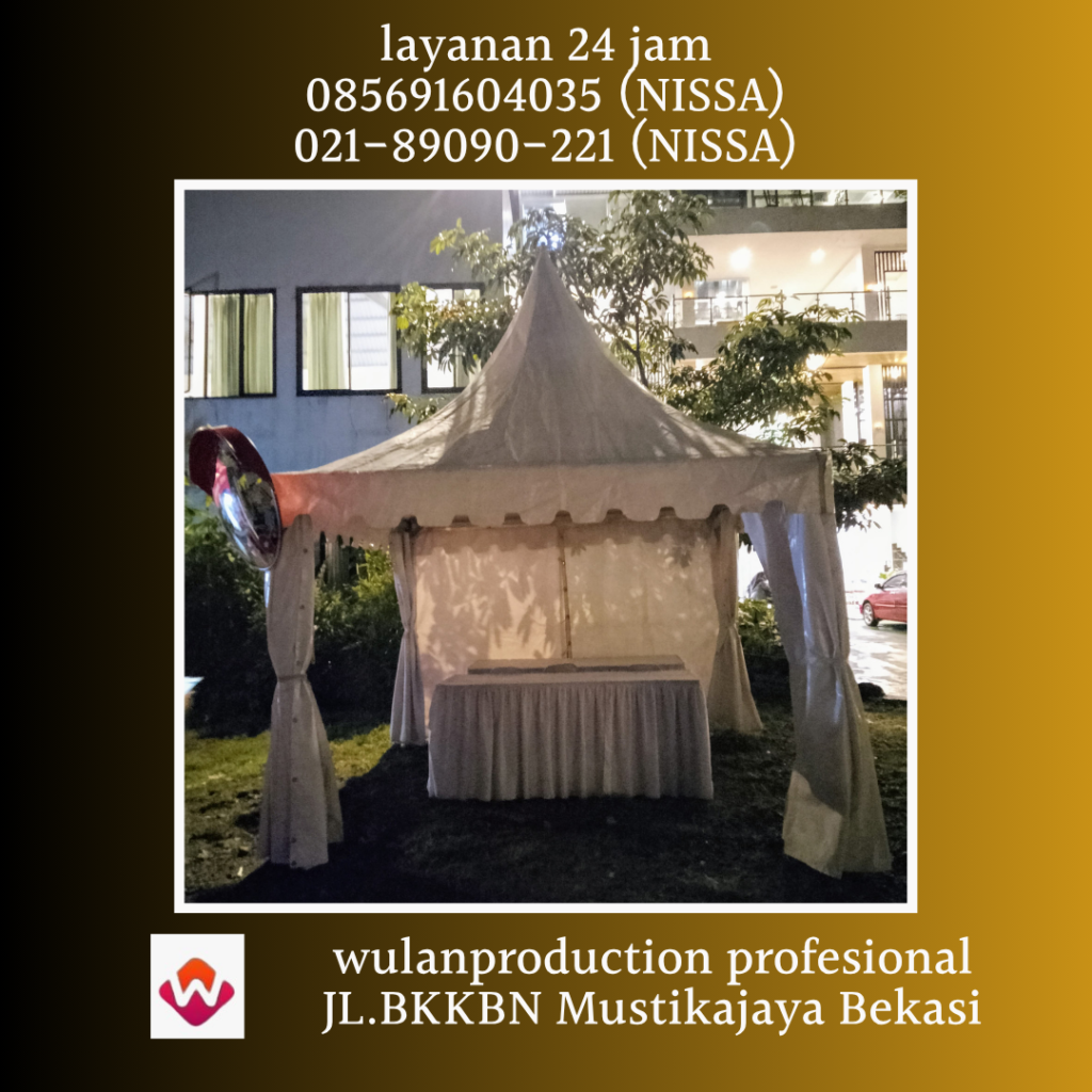 Jasa Sewa Tenda Bazar Dan Sarnafil Putih Pondok Gede Jakarta Timur