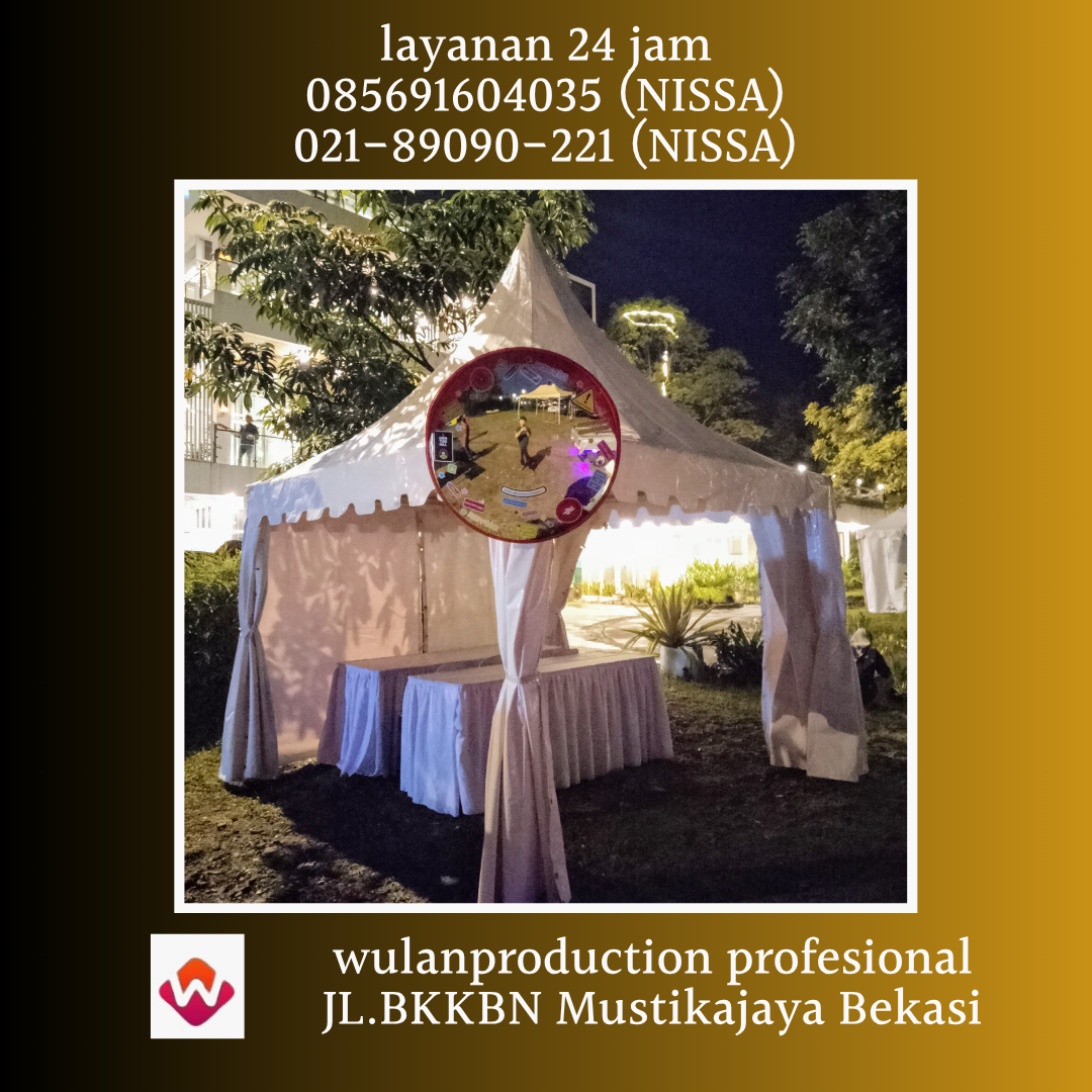 Jasa Sewa Tenda Bazar Dan Sarnafil Putih Pondok Gede Jakarta Timur