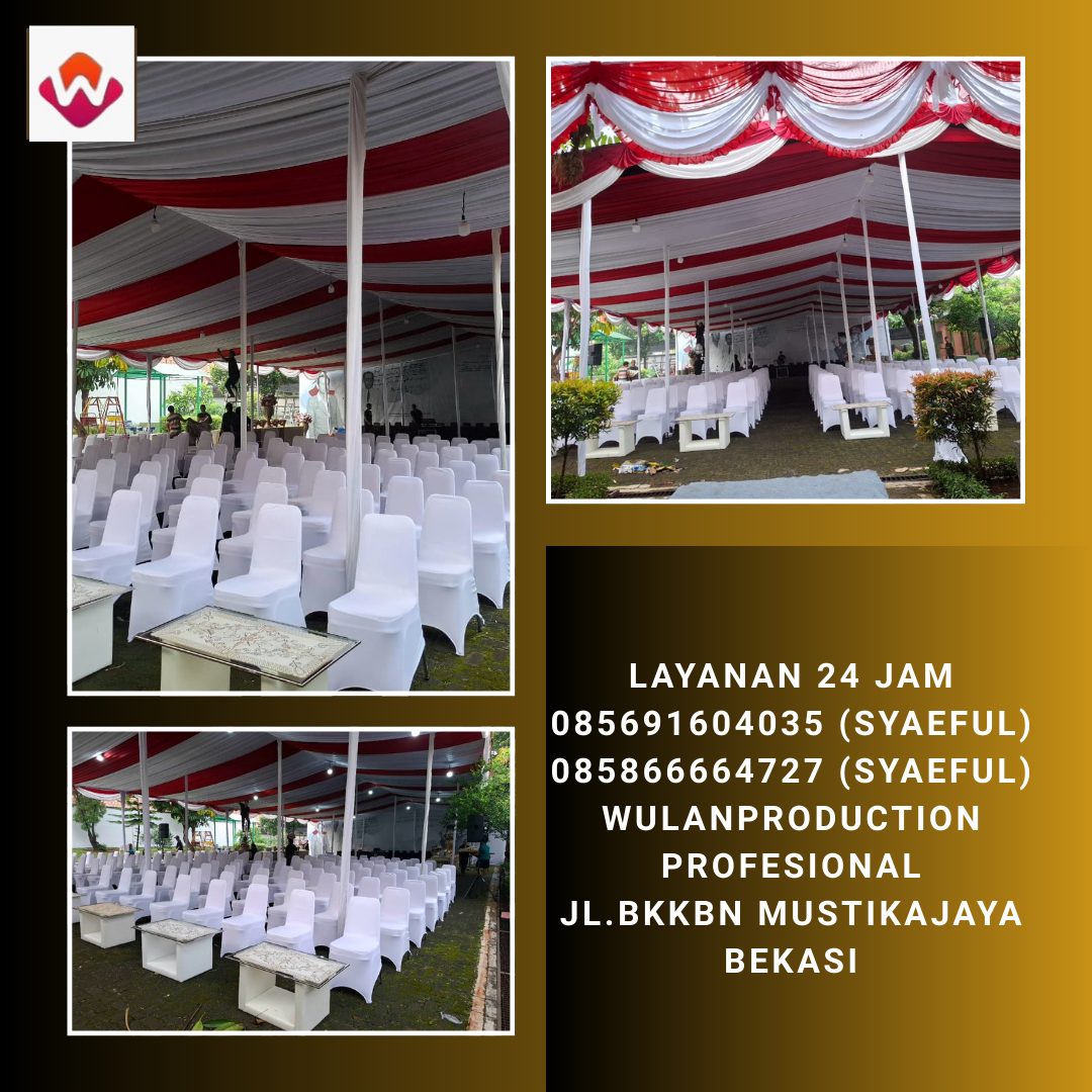 Jasa Sewa Tenda Merah Putih Panggung Dan Backdrop Jakarta
