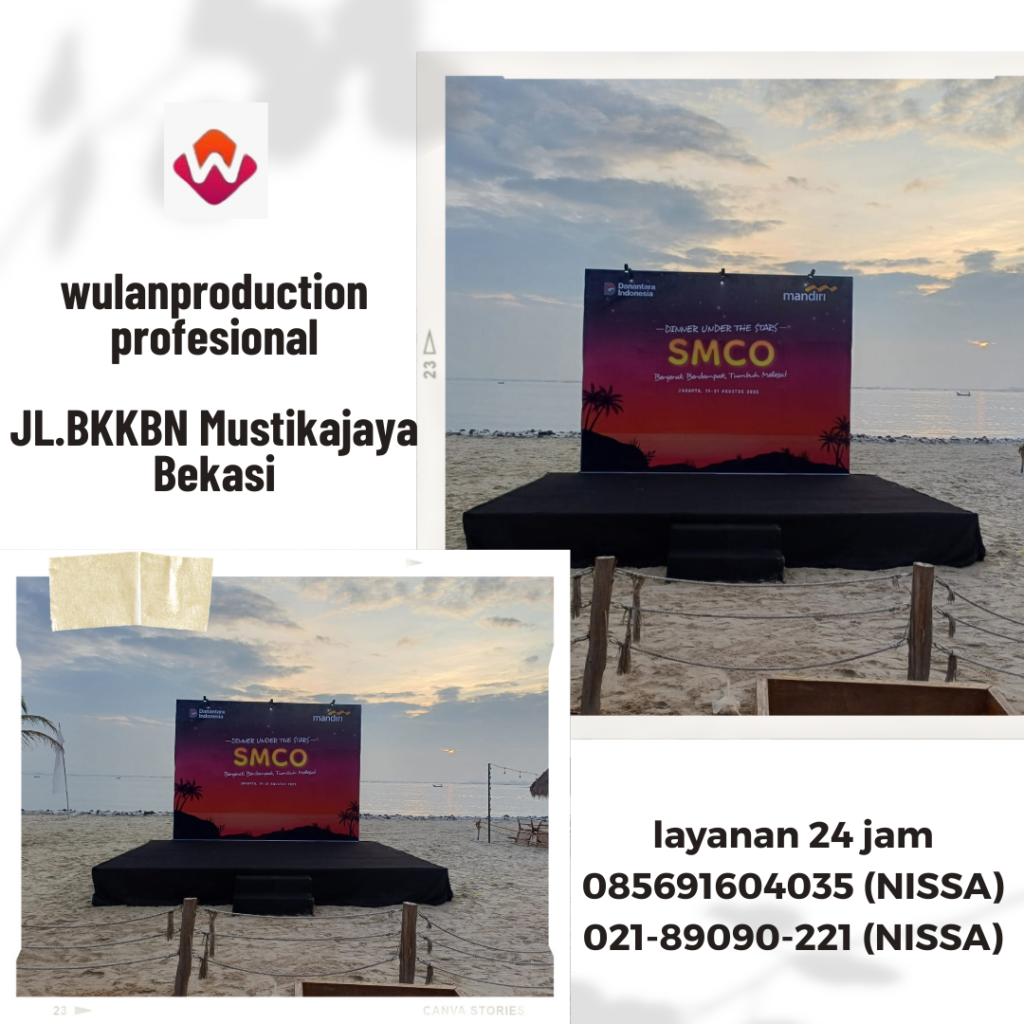 Rental Backdrop Dan Panggung Cover Karpet Bogor