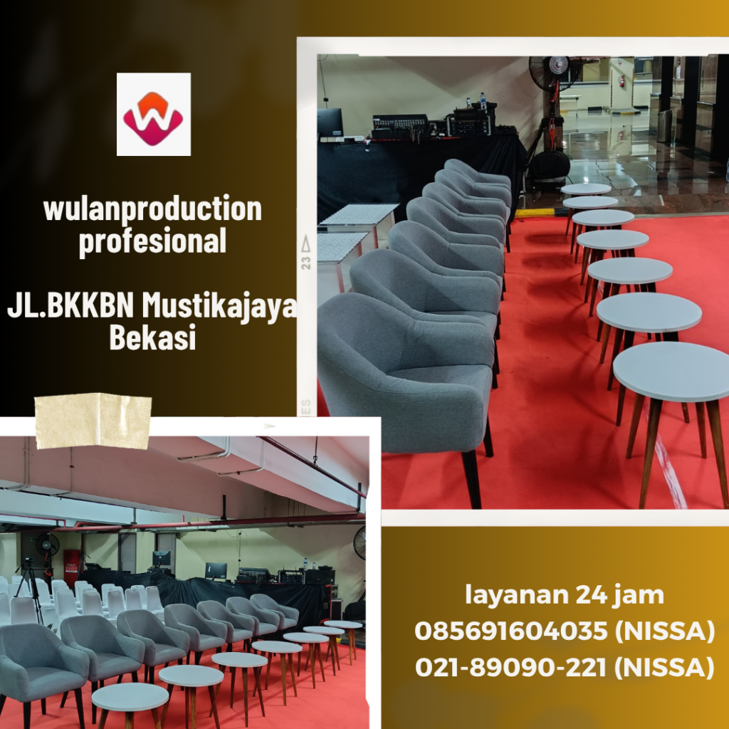 Rental Kursi Type Sofa Studio Jakarta