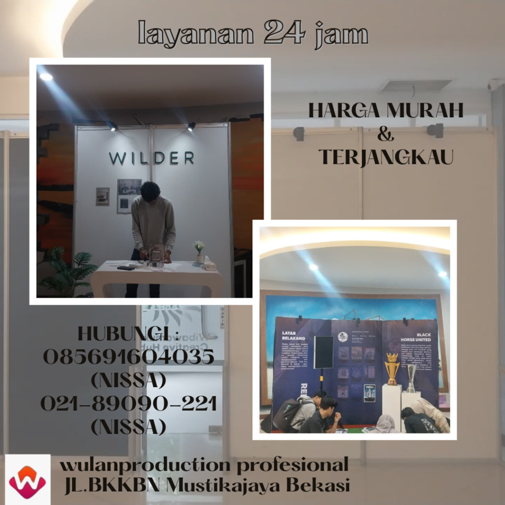 Rental Partisi,Lampu Spot Light Dan Backdrop Photo Booth Jakarta