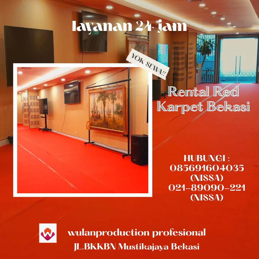 Rental Red Karpet Bekasi