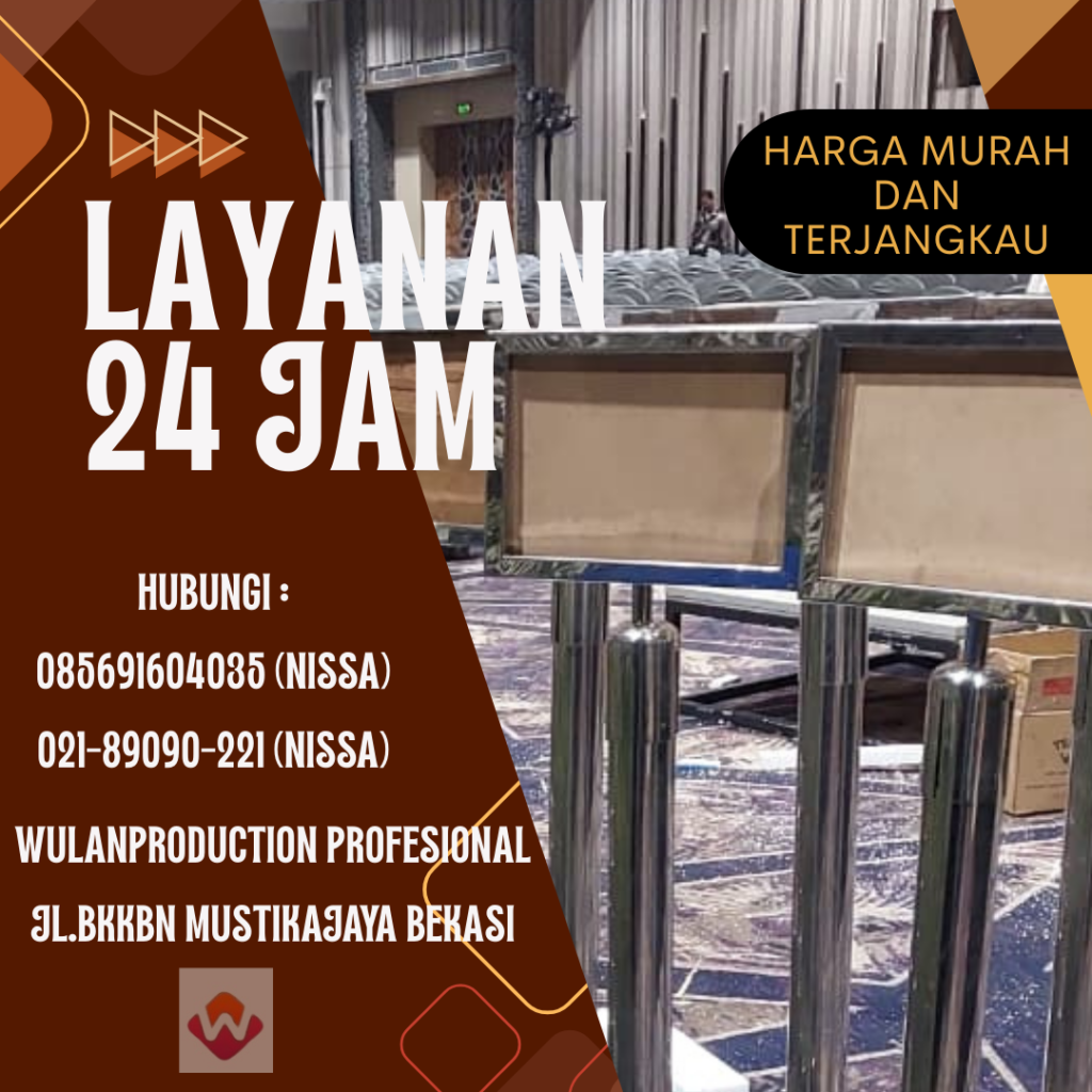 Rental Sign In Dan Out Landscape Dan Portrait Bahan Stainless Jakarta