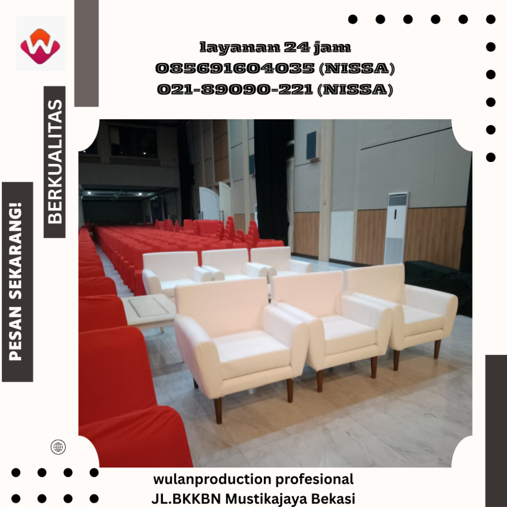 Rental Sofa Scandinavian kaki Kayu Cikarang Bekasi