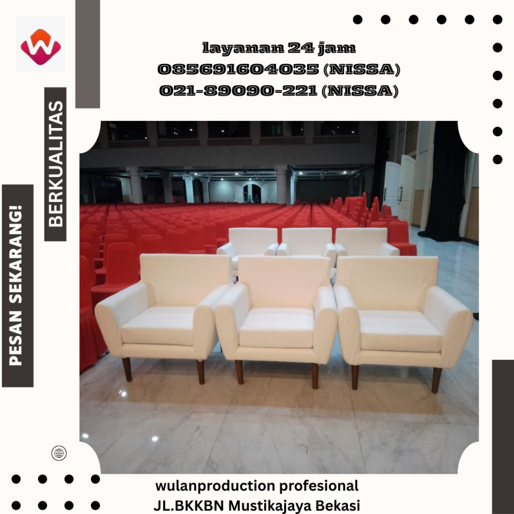 Rental Sofa Scandinavian kaki Kayu Cikarang Bekasi