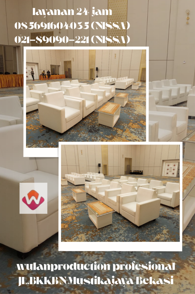 Rental Sofa Single Dan double Warna Hitam Dan Putih Jakarta