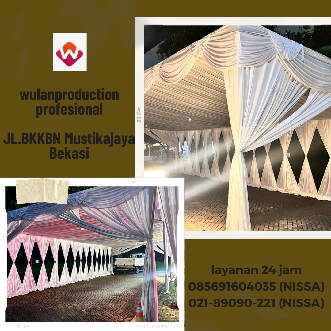 Rental Tenda Aneka Dekorasi Dan Aneka Jenis Tenda Bekasi