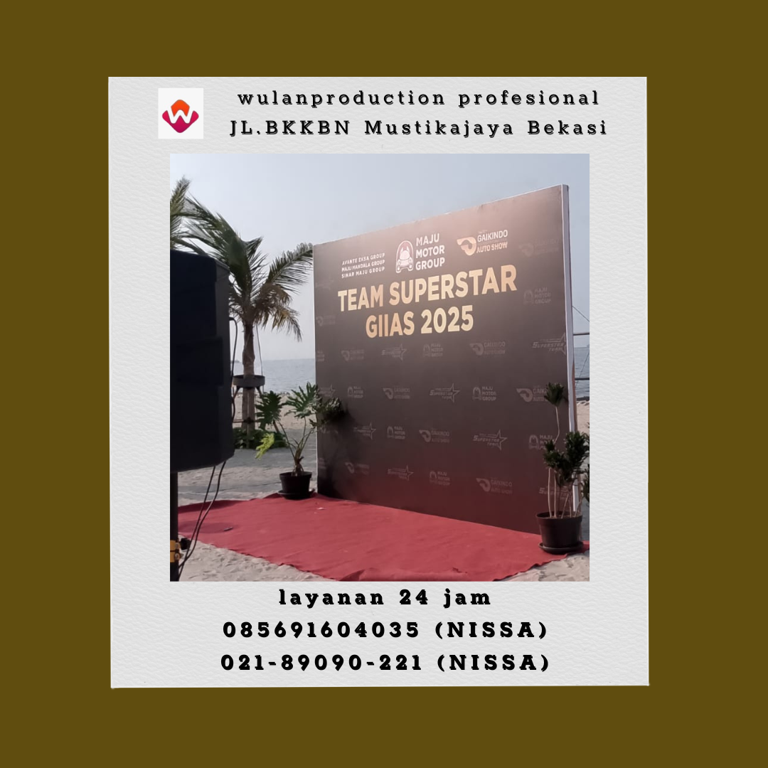 Sewa Backdrop Untuk Berbagai Acara Tangerang