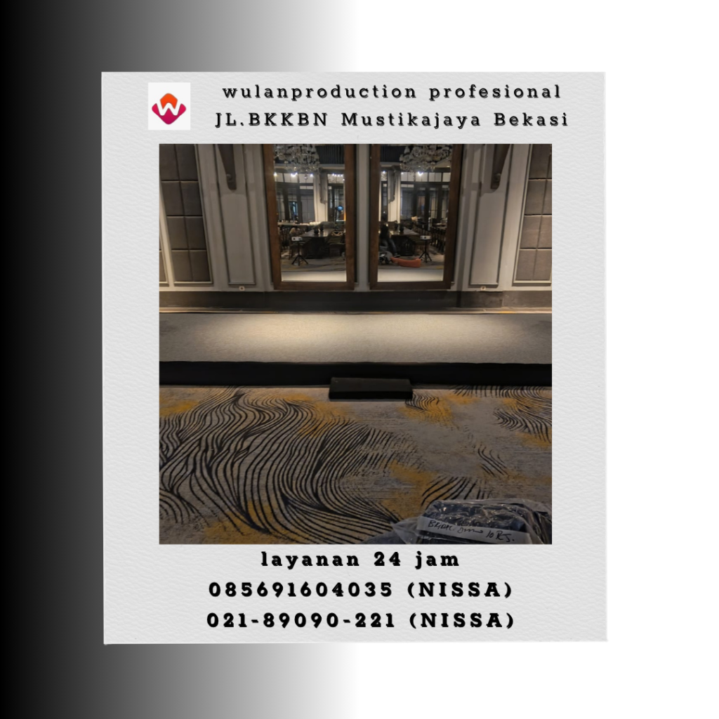 Sewa Panggung Custom Lengkap Dengan Karpet Tangerang