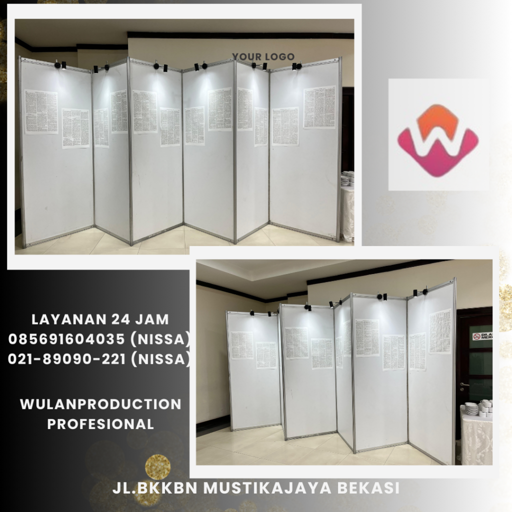 Sewa Partisi Putih Type R8 Untuk Sekat Dan Ruang di Jakarta