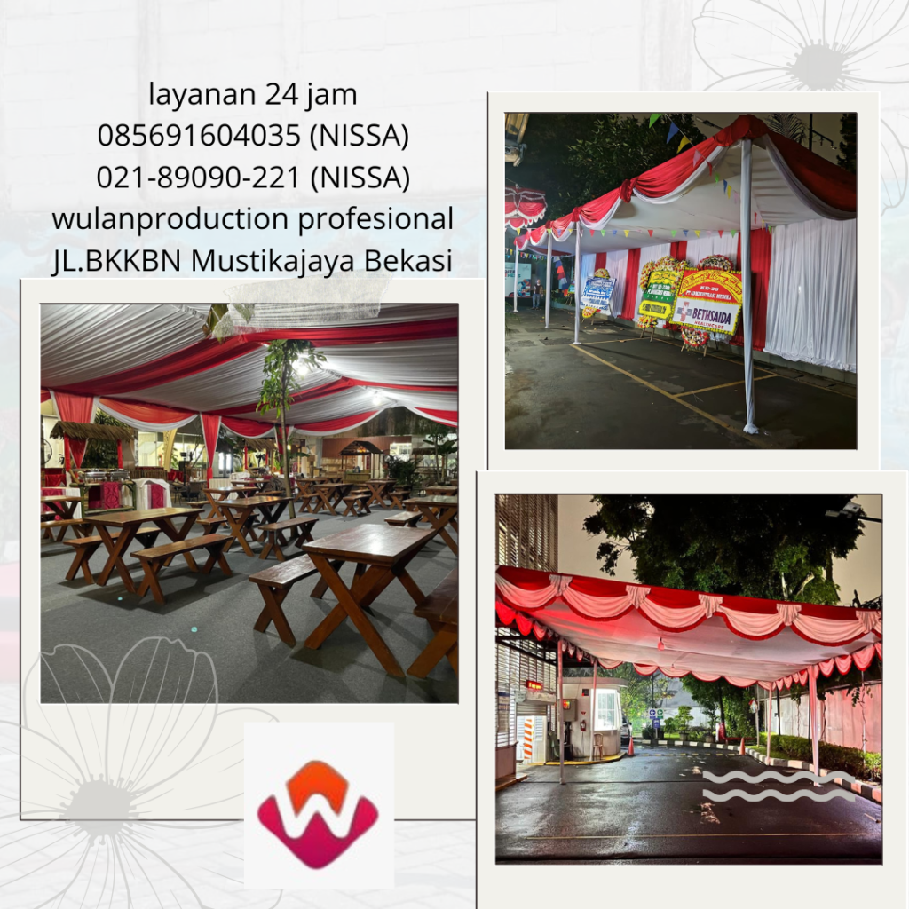Sewa Tenda Beragam Type Roder, Bazar,Konvensional Aneka Dekorasi Jakarta