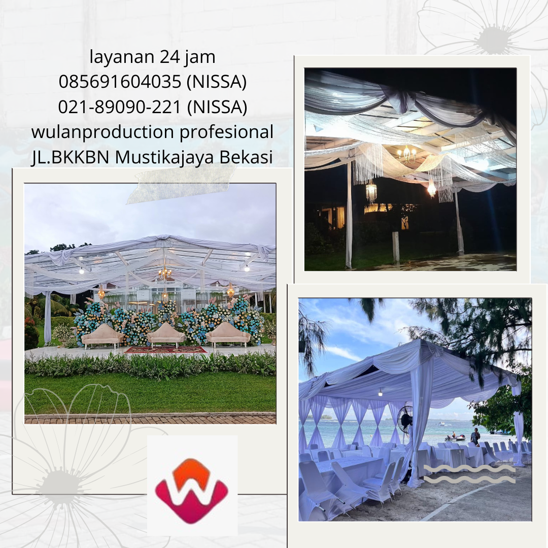 Sewa Tenda Beragam Type Roder, Bazar,Konvensional Aneka Dekorasi Jakarta