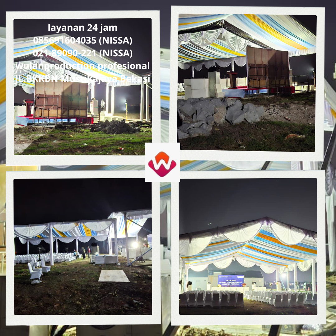 Sewa Tenda Serut Konvensional Bekasi