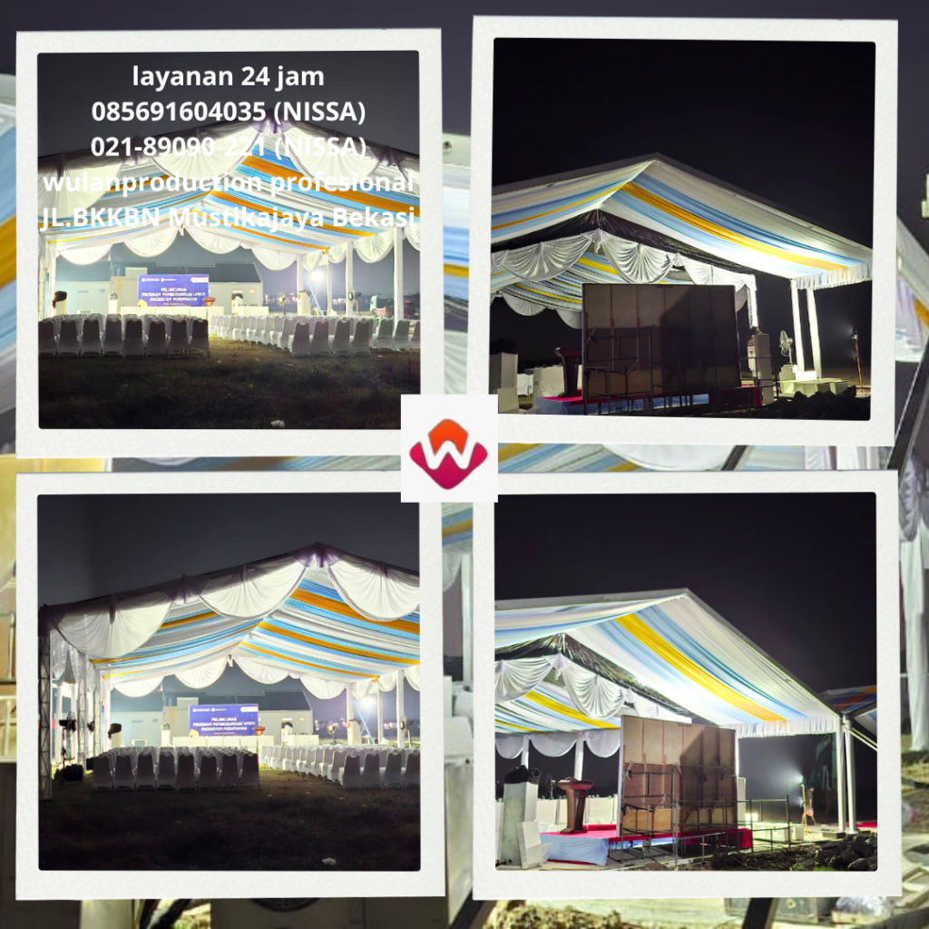 Sewa Tenda Serut Konvensional Bekasi