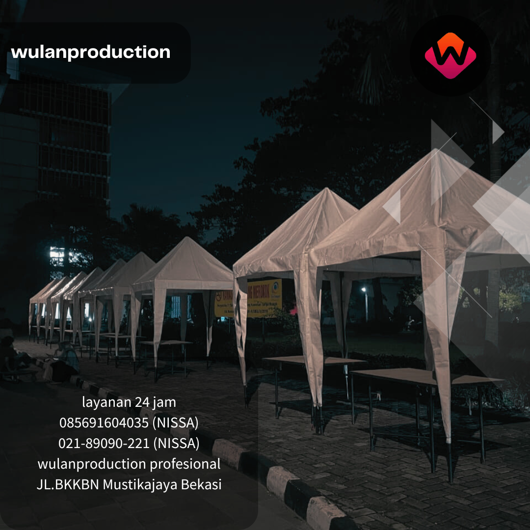 Jasa Sewa Tenda Bazar Outdoor Harga Terjangkau jakarta