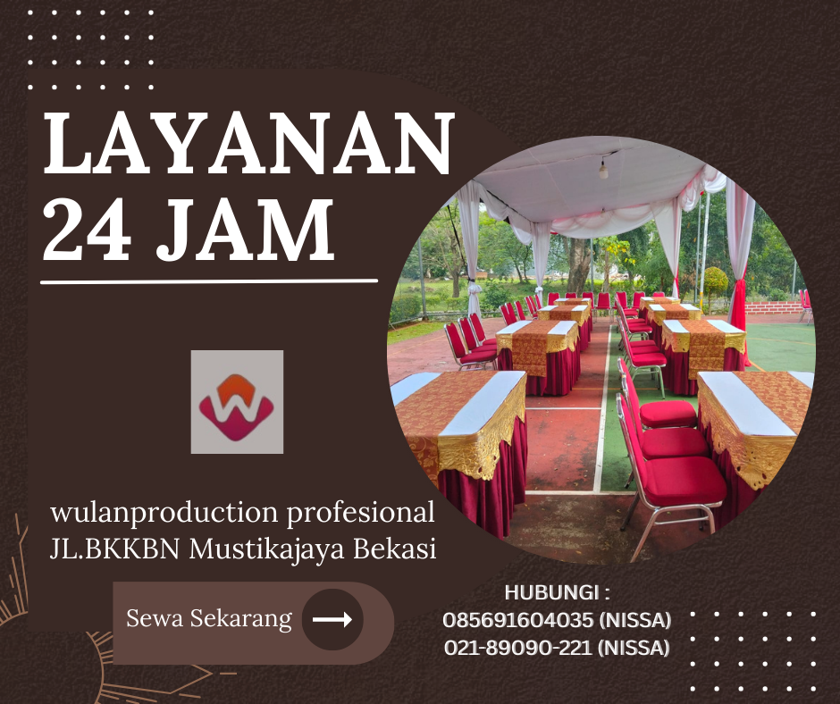 Layanan Sewa Kursi Dan Meja Lengkap Cover Aneka Warna Jakarta Timur