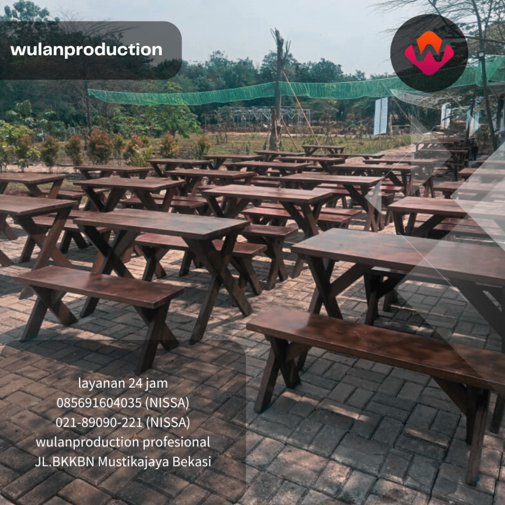 Paket Sewa Meja Kursi Taman Praktis & Stylish jakarta