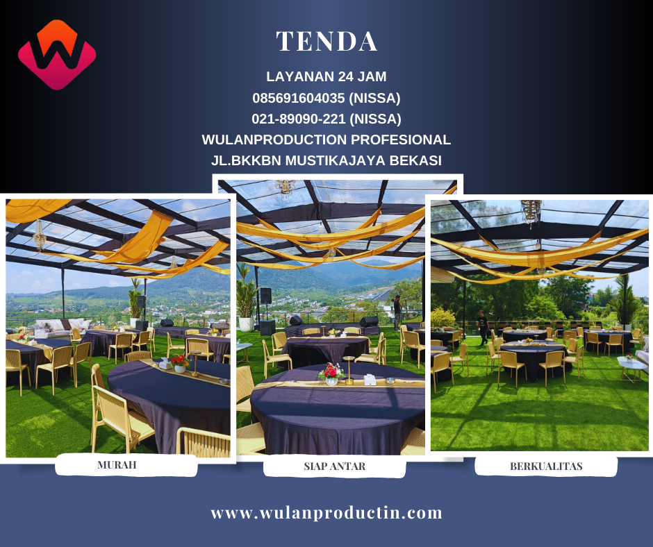 Pusat Sewa Tenda Konvensional,Bazar,Sarnafil,Roder dan Hanggar Bekasi