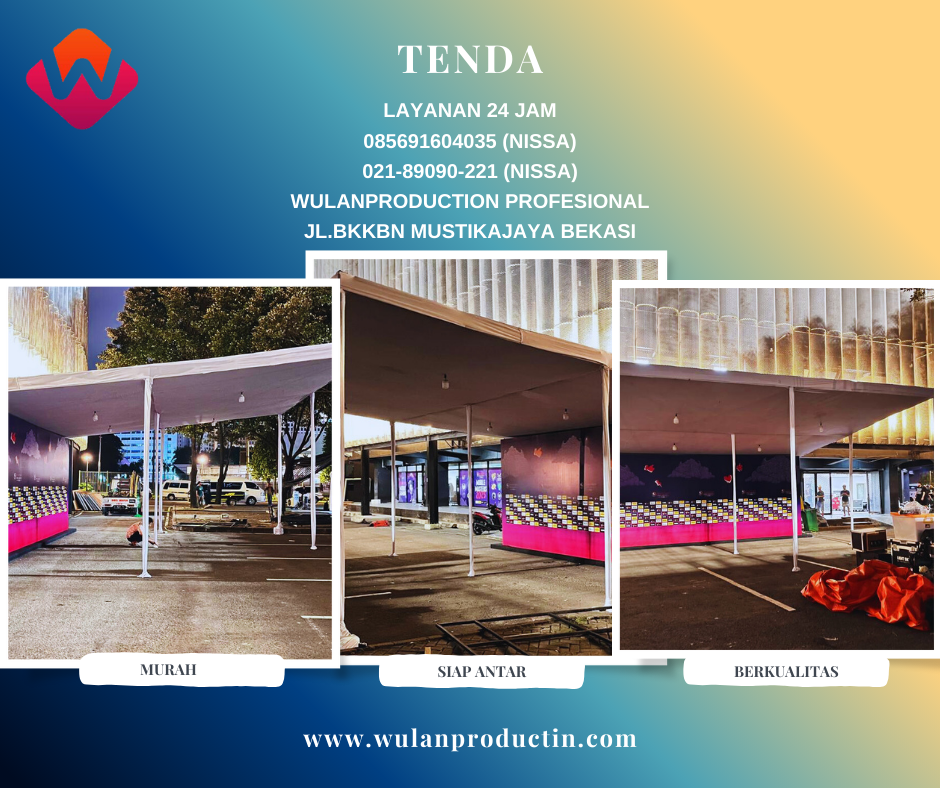 Pusat Sewa Tenda Terdekat Cikarang Bekasi