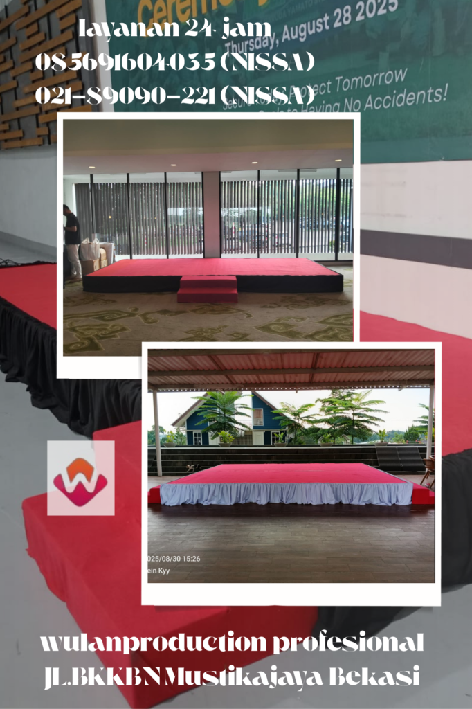 Rental Panggung Indoor Outdoor Bekasi