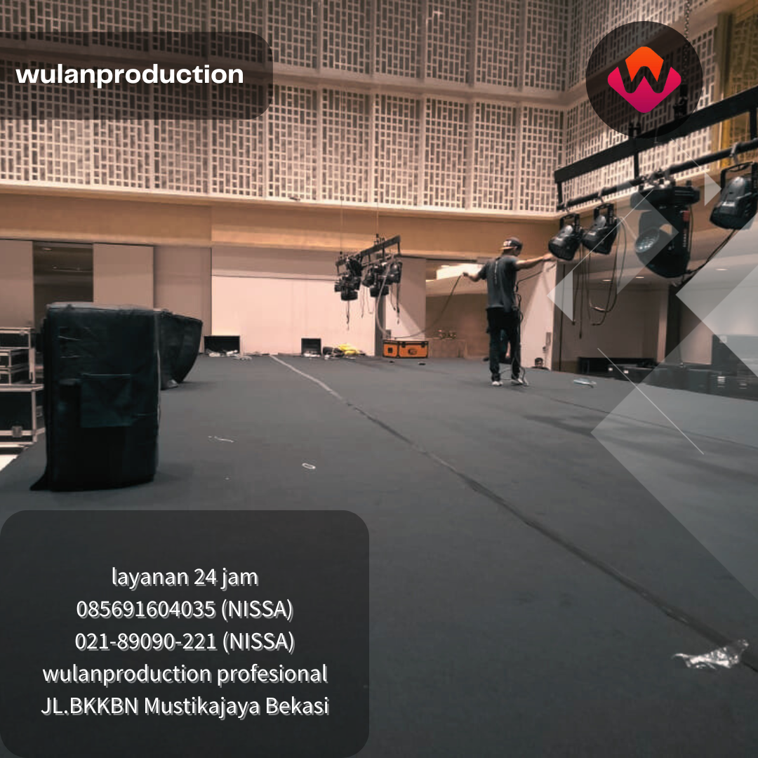 Rental Stage Karpet Buana Event Thamrin Nine Ballroom Jakarta