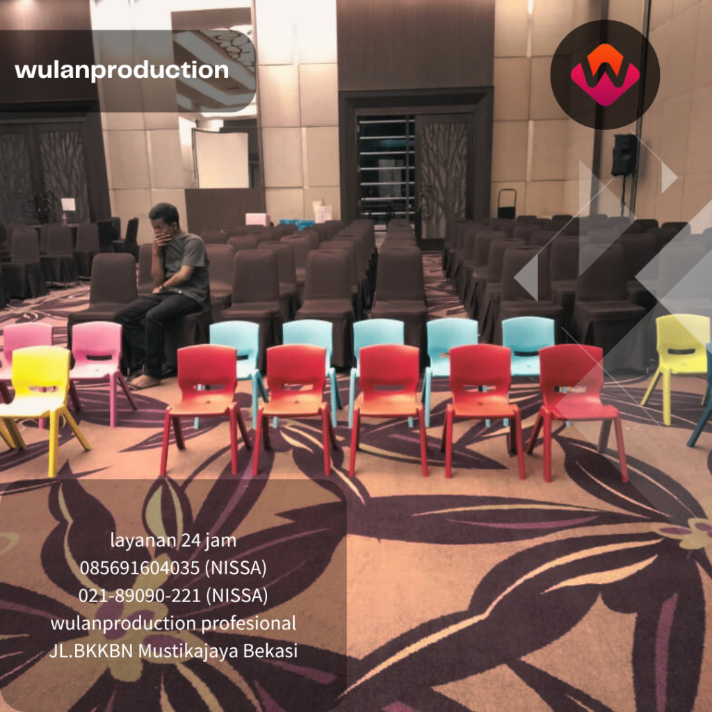Sewa Kursi Anak Warna Warni Nyaman & Aman Untuk Event Bekasi