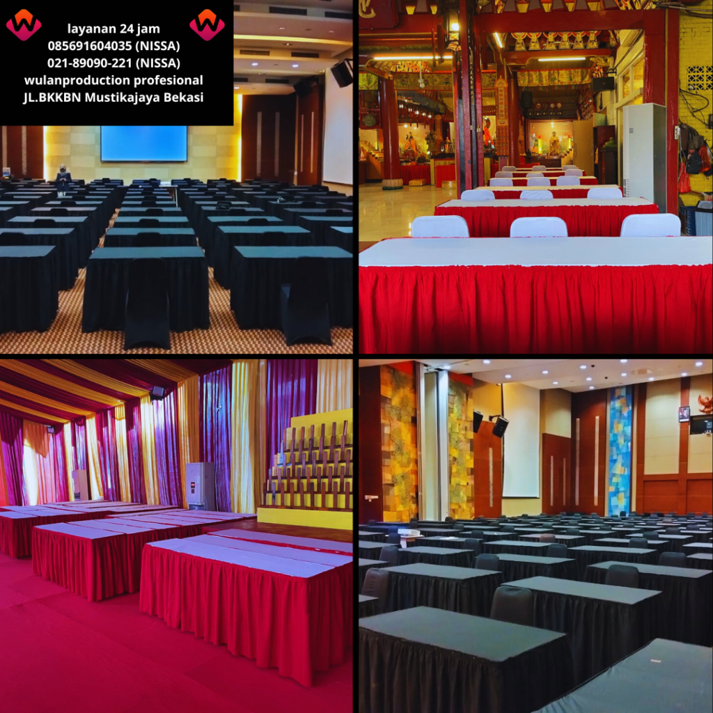Sewa Meja Grand Wisata Mustikajaya Bekasi