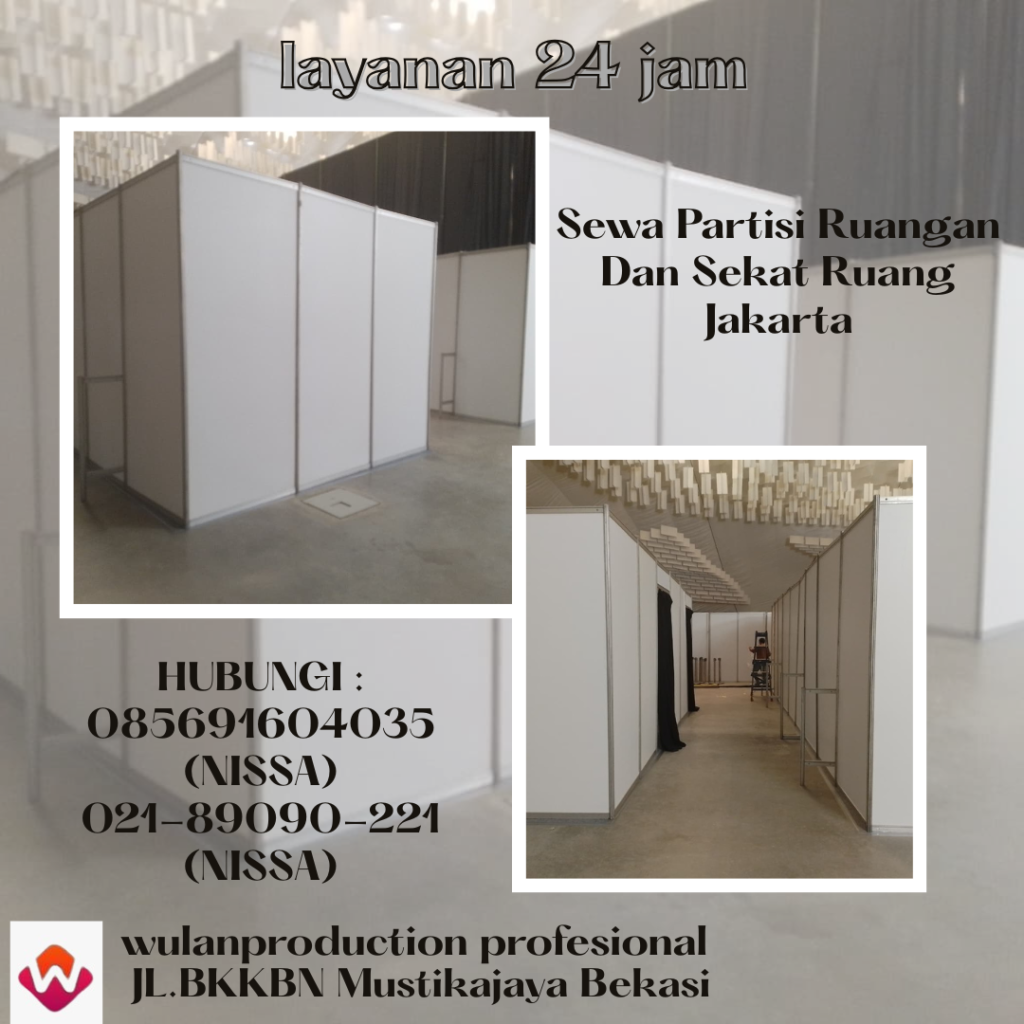Sewa Partisi Ruangan Dan Sekat Ruang Jakarta