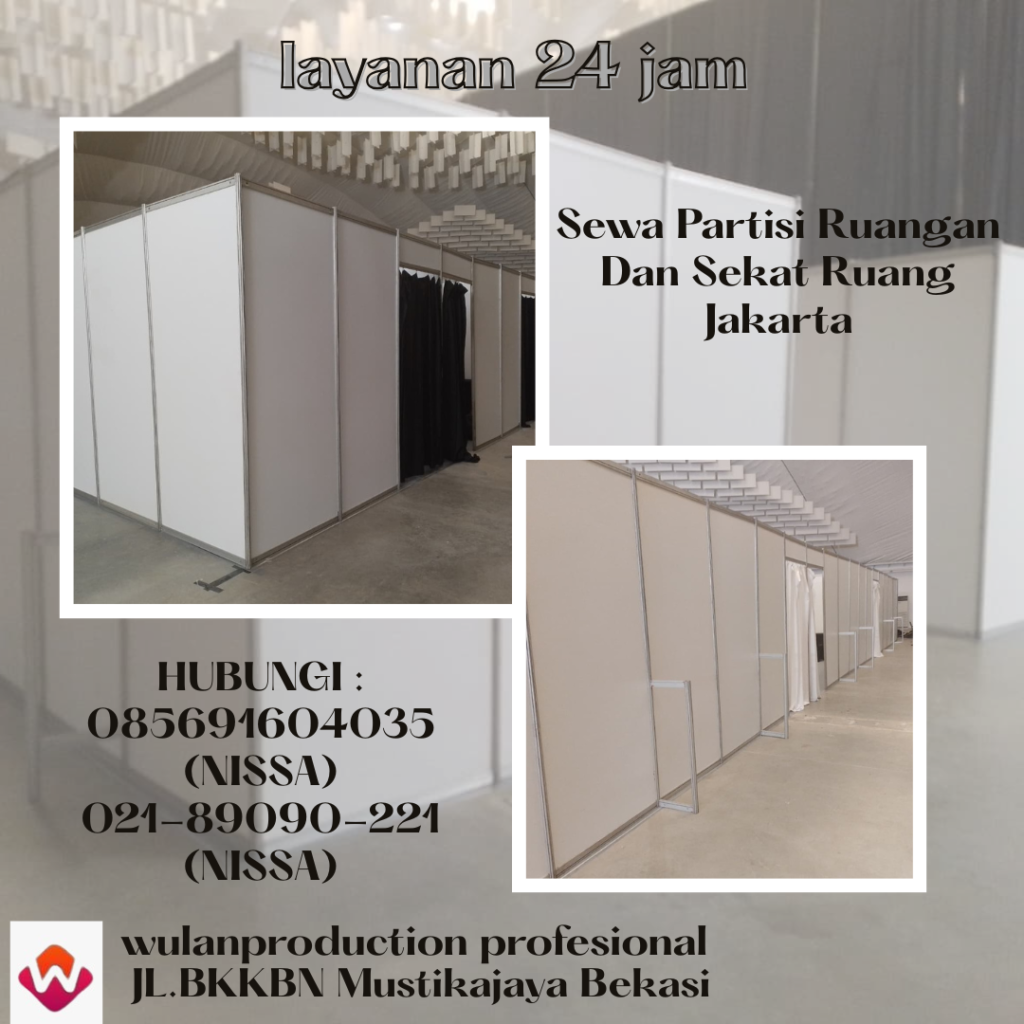 Sewa Partisi Ruangan Dan Sekat Ruang Jakarta