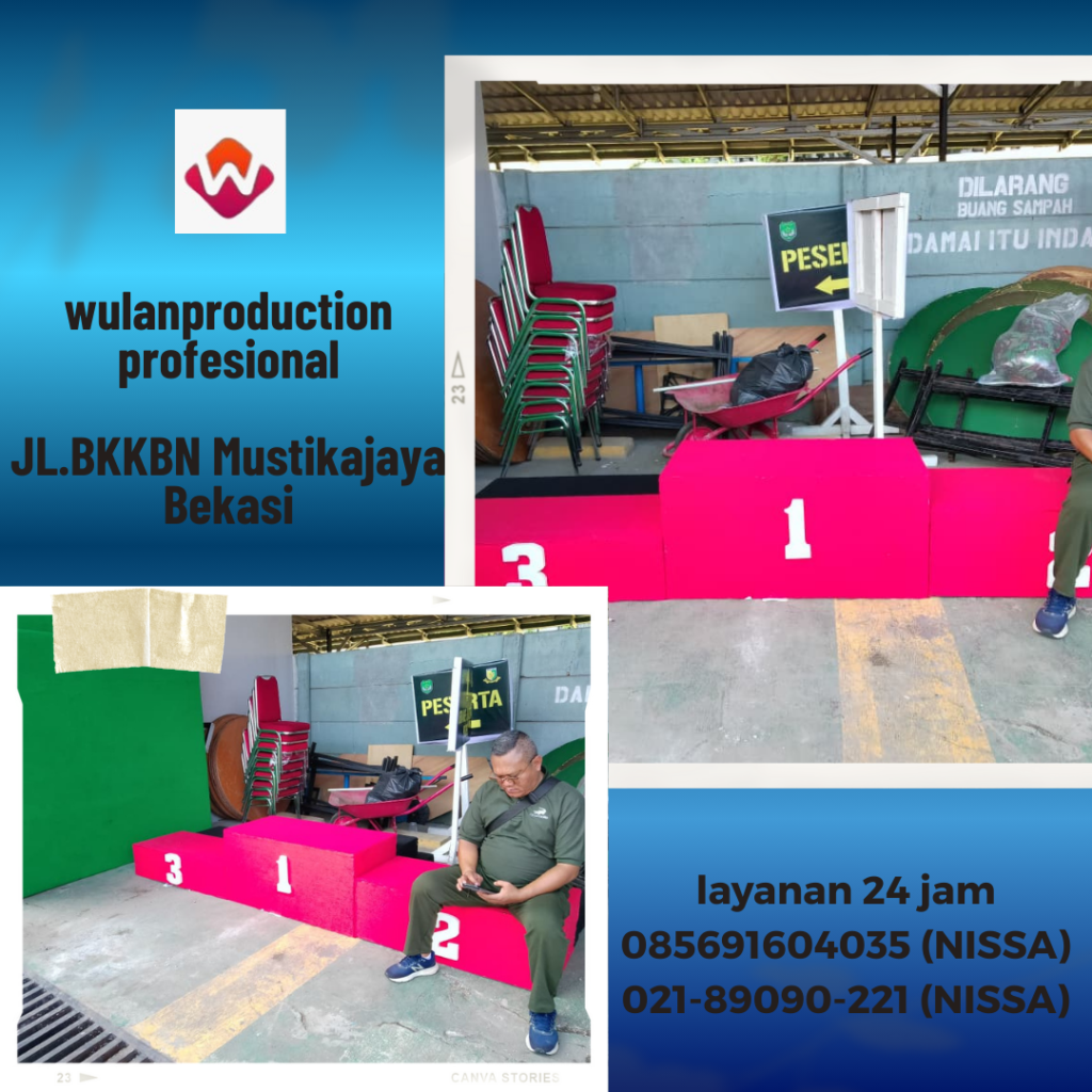 Sewa Podium Juara Event Kebon Jeruk bekasi