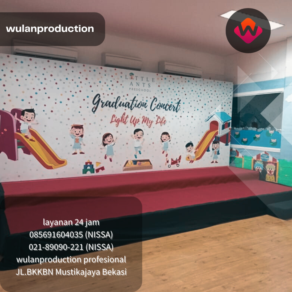 Sewa backdrop Dan Panggung Kotak Di Pasar Minggu Jakarta Selatan