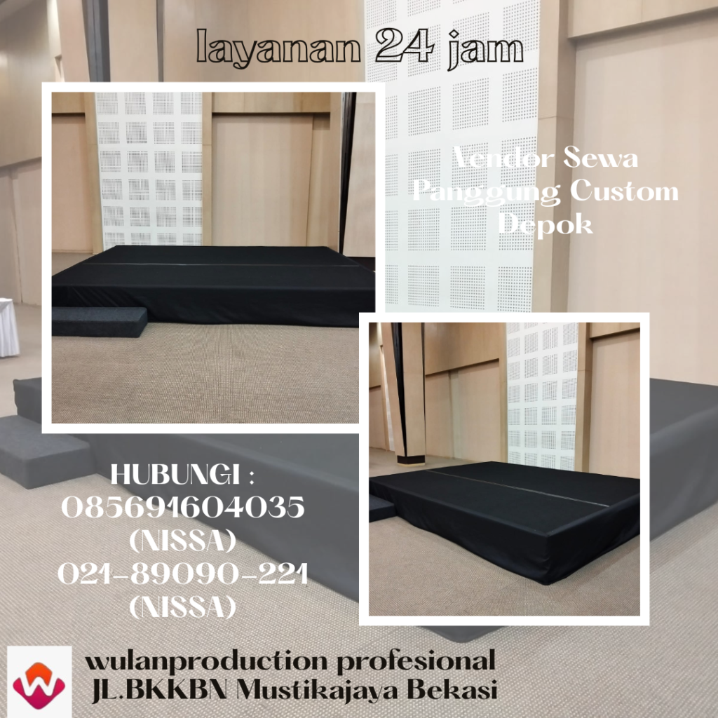 Vendor Sewa Panggung Custom Depok