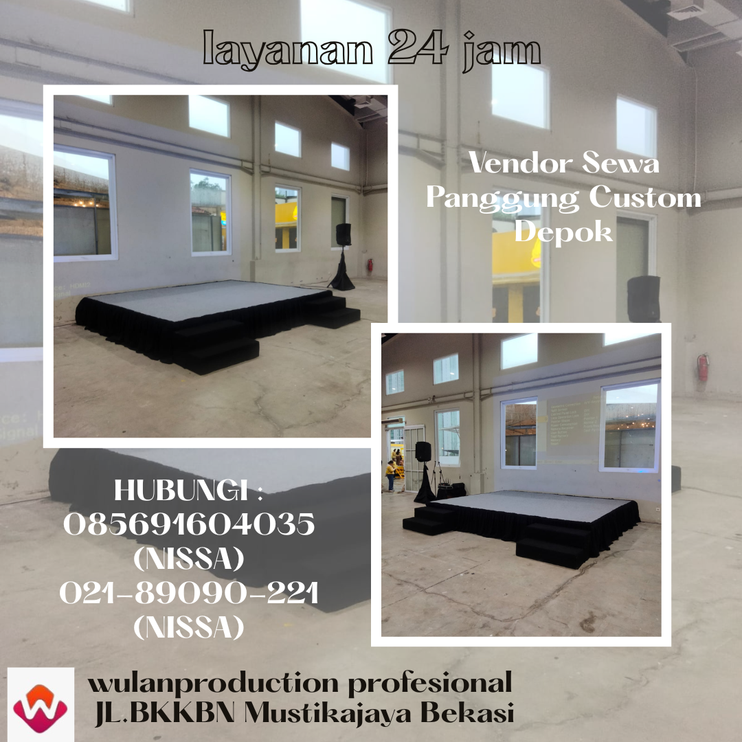 Vendor Sewa Panggung Custom Depok