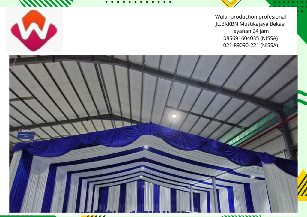 Rental Tenda Hanggar Dekorasi Serut Karawang
