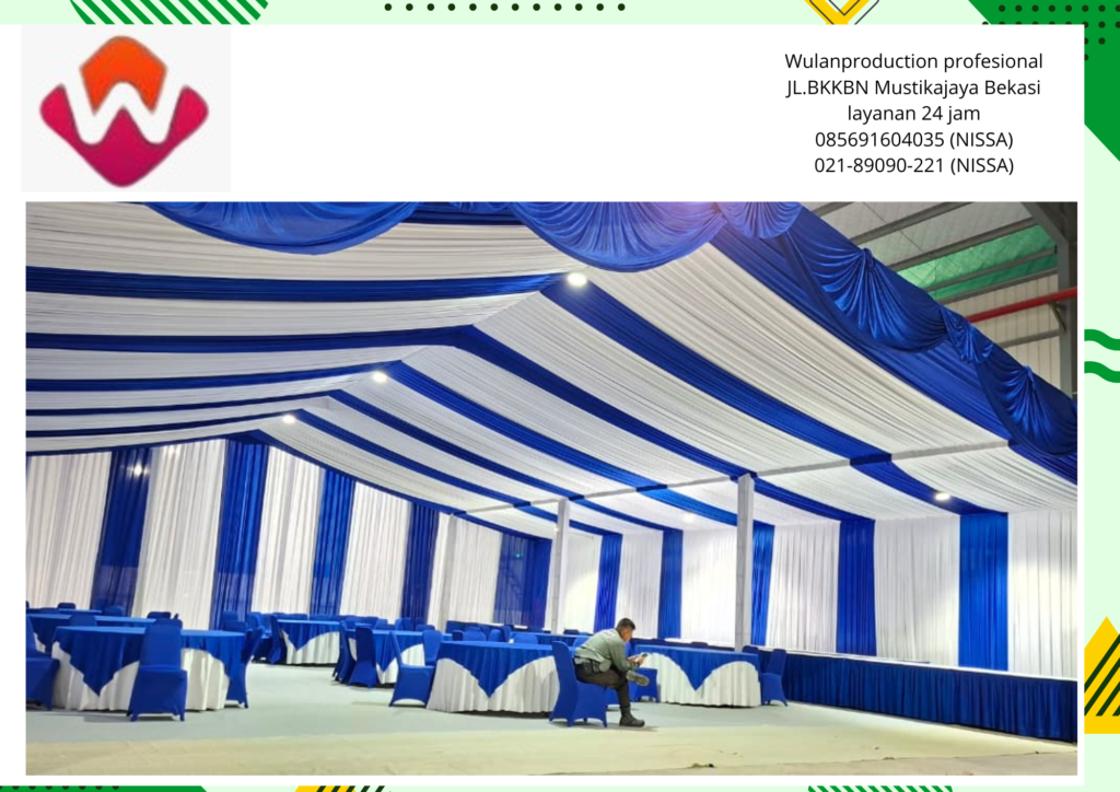 Rental Tenda Hanggar Dekorasi Serut Karawang