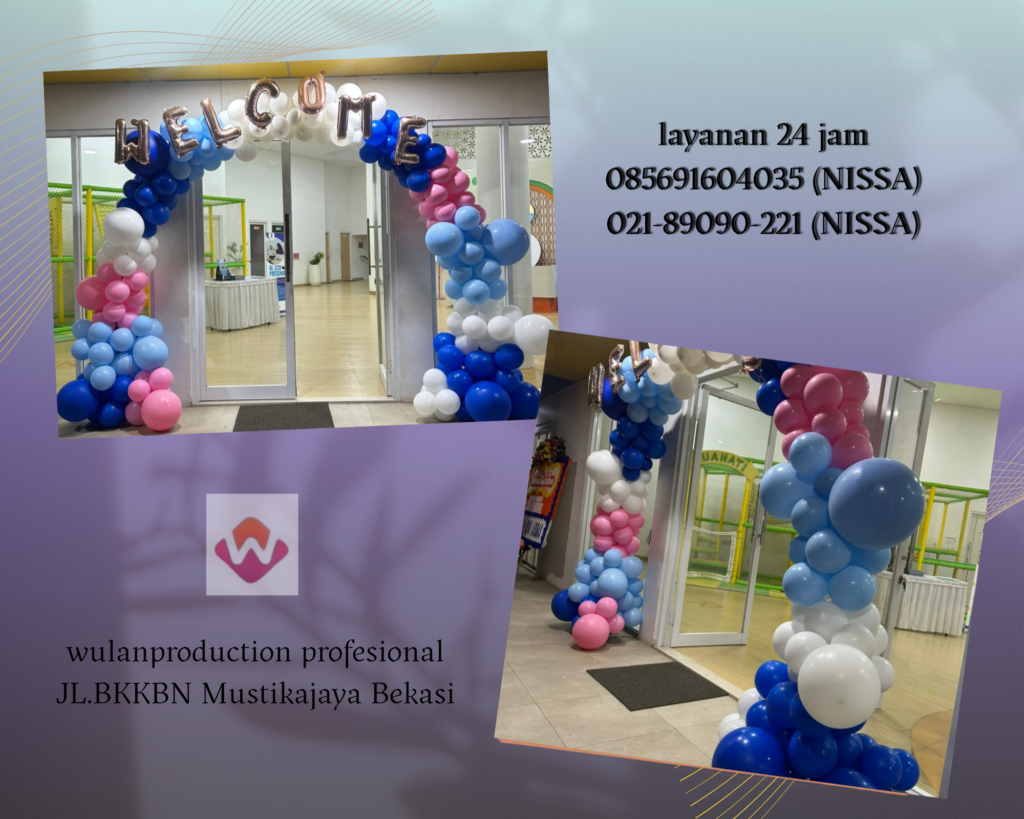 Jasa Gate Balon Warna-Warni Jakarta