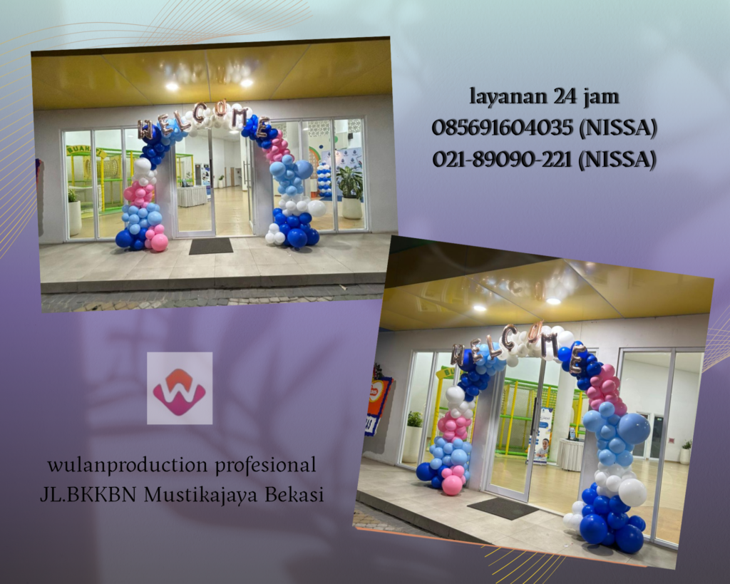 Jasa Gate Balon Warna-Warni Jakarta