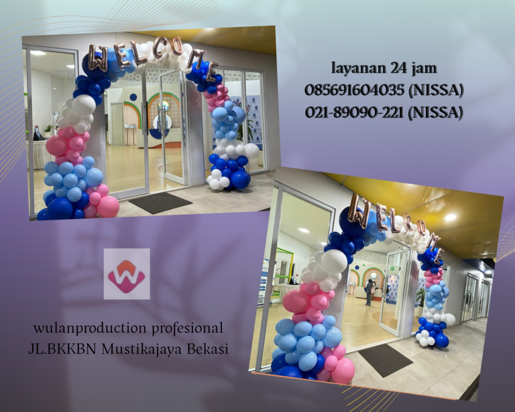 Jasa Gate Balon Warna-Warni Jakarta