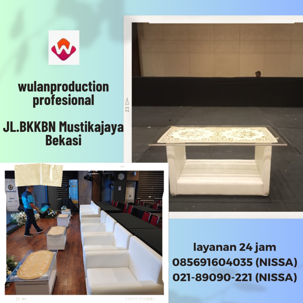 Menyewakan Sofa Dan Meja VIP Jakarta